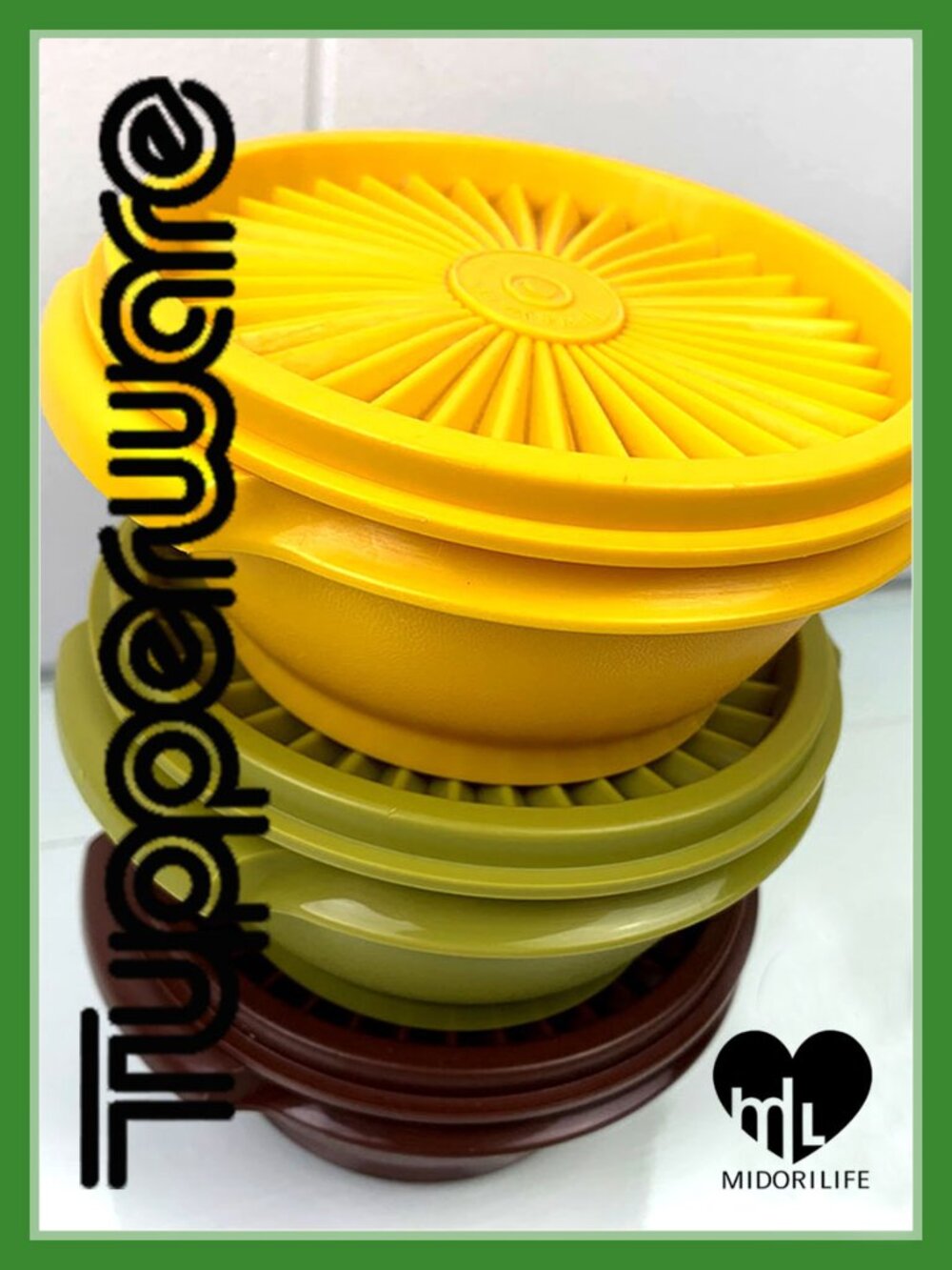 TUPPERWARE Servalier Storage Containers (Set of 3)